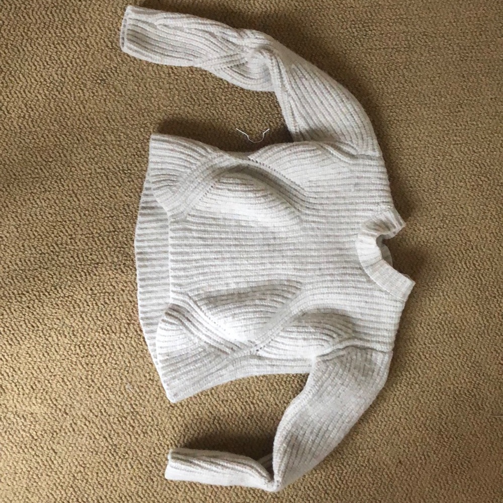 White sweater